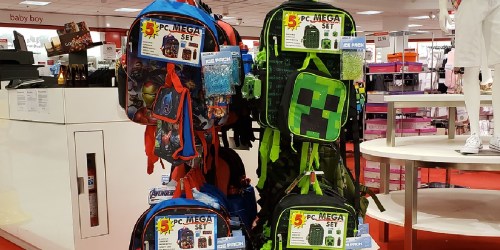 Kids Backpack 5-Piece Sets Only $16 on Macys.online | Disney, Marvel, & More