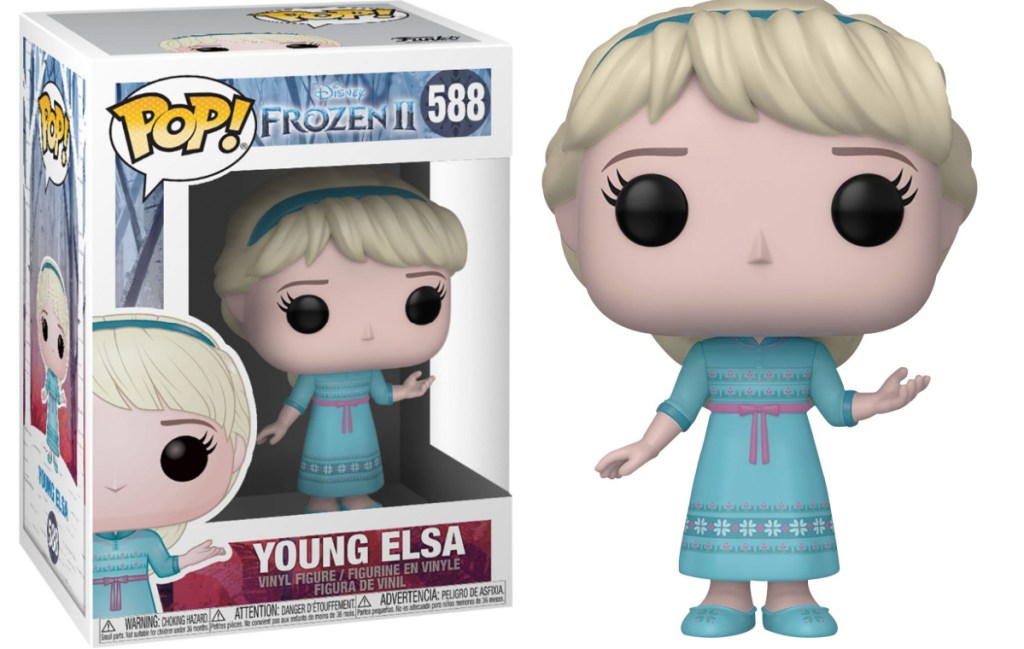 funko pop disney young elsa with box