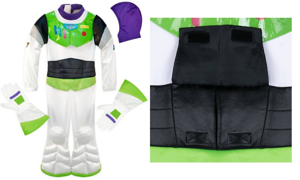 buzz lightyear adaptive costume with front opening