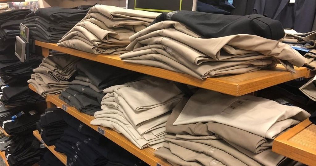 Croft & Barrow Pants display at Kohl's