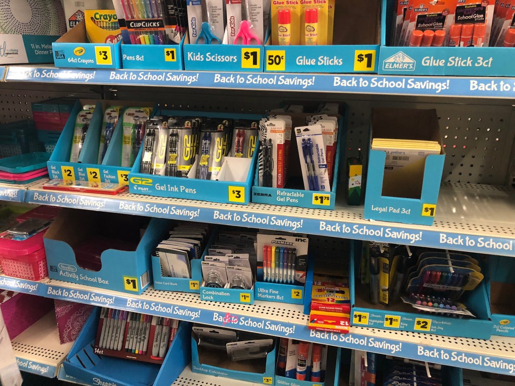 Dollar General School Section