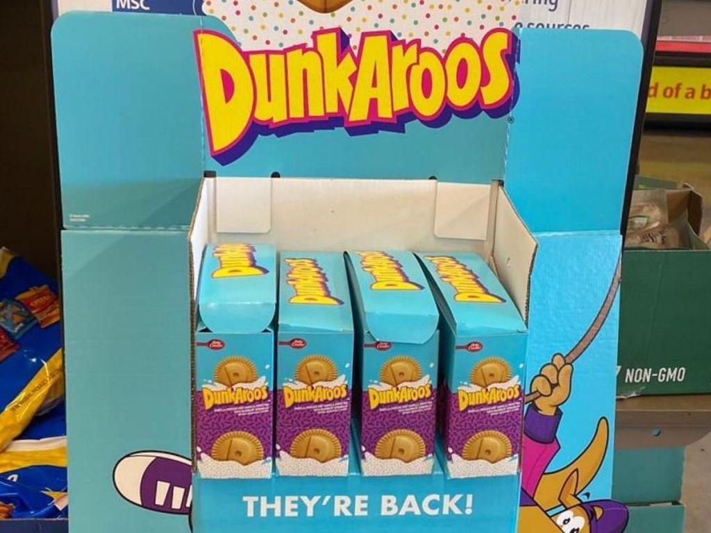 Display of Dunkaroos