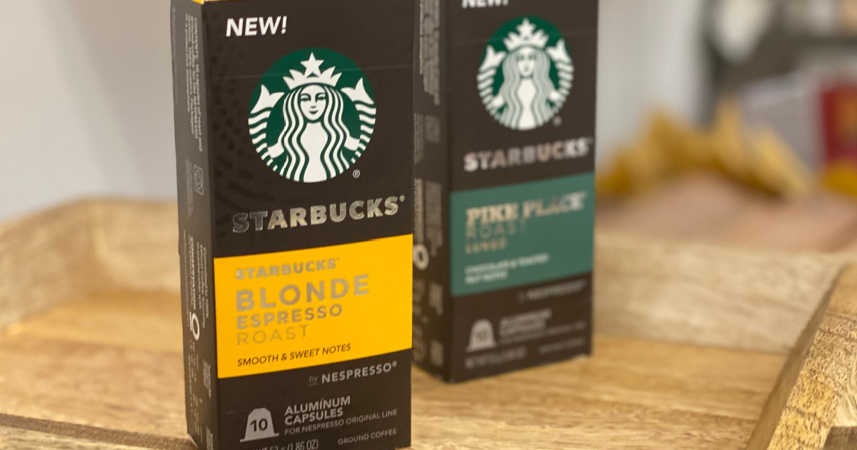 $5.50 Worth of Starbucks Coffee Nespresso Pod Coupons to Print
