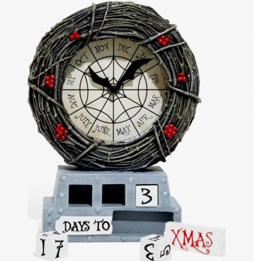 nightmare before christmas table clock