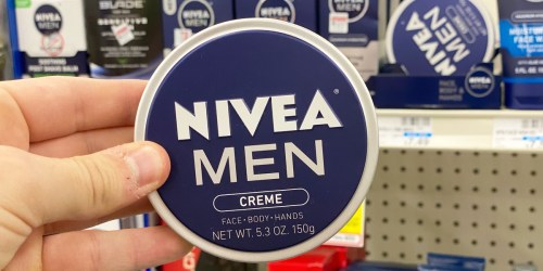 NIVEA Men’s Body Creme Tins Just $1.99 Each After CVS Rewards & Cash Back