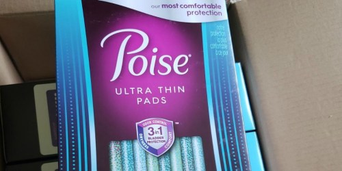 Poise Ultra Thin Incontinence Pads Just $5.51 Shipped on Amazon (Regularly $12)