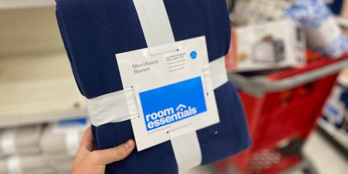 Room Essentials Fleece Bed Blanket Only $5 on Target.online + 50% Off More Bedding