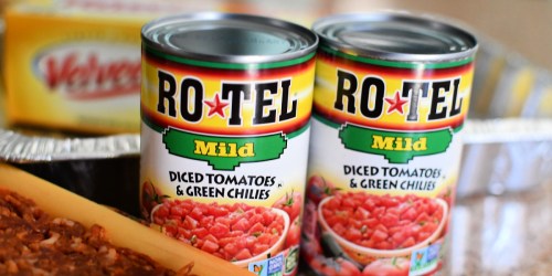 Rotel Diced Tomatoes & Green Chilies Cans 12-Pack Only $9.99 Shipped on Amazon