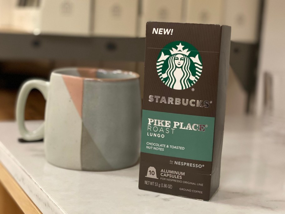 Starbucks Nespresso Capsules 50-Count Only $16.81 Shipped on Amazon (Just 34¢ Per Cup)