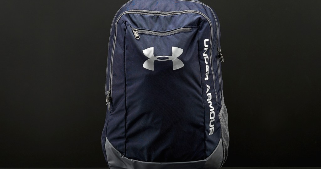 dark blue backpack