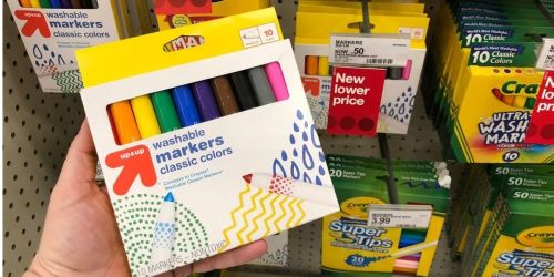 Up & Up Washable Markers 10-Count Just 50¢ at Target | In-Store & Online