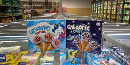 Unicorn & Galaxy Cones Available at ALDI