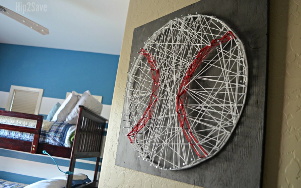 baseball string art