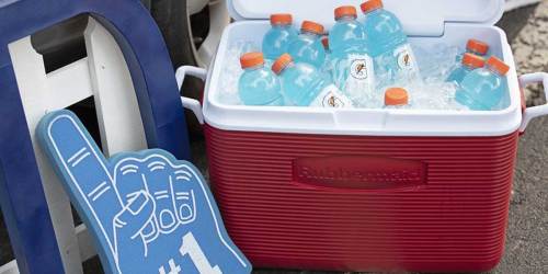 Rubbermaid 48-Quart Cooler Only $16.88 on Walmart.online | Holds 56 Cans