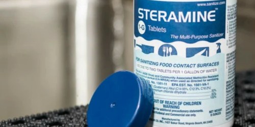 Steramine Sanitizer Tablets 150-Count Only $4.88 Each on SamsClub.online