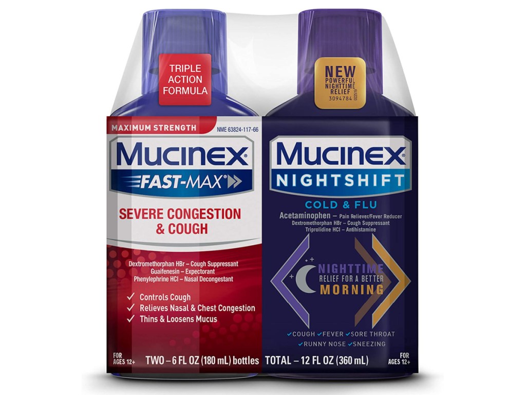 mucinex fast act and nightshift twin pack