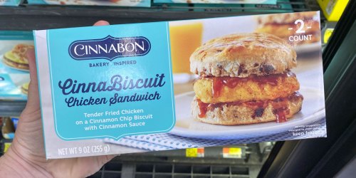 New Cinnabon Breakfast Sandwiches, Pastries & More Available Now at Walmart