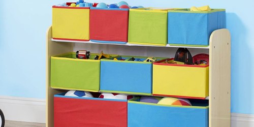 Toy Storage Organizer w/ 9 Colorful Bins Just $24.93 on Walmart.online (Regularly $42)