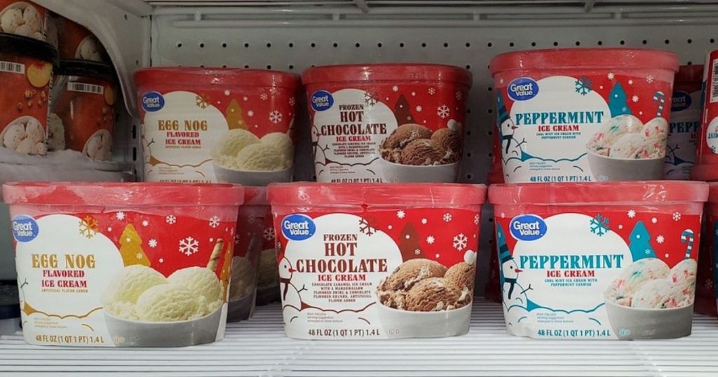 Great Value Holiday Ice Cream