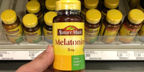 Nature Made Melatonin Supplements 240-Count Bottle Only $3.29 Shipped on Amazon (Regularly $12)