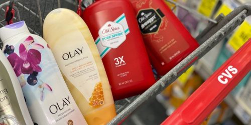 Over $76 Worth of Olay & Old Spice Body Wash Only $20 After CVS Rewards & Rebate