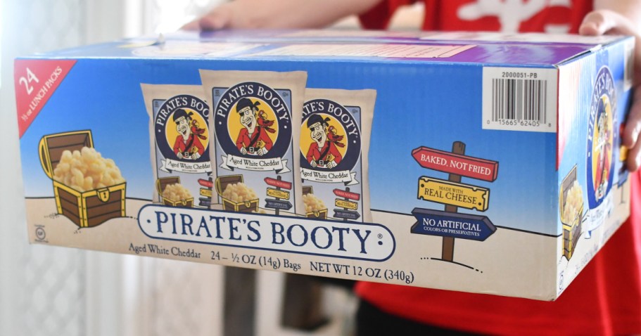 Pirate’s Booty Cheddar Puffs 24-Count Just $10.48 Shipped on Amazon (Great for Lunchboxes!)