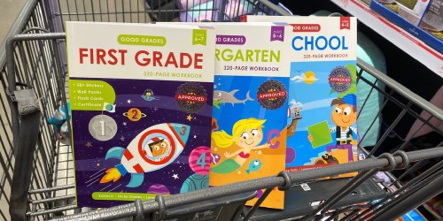 Educational 320-Page Workbooks Only $4.99 at ALDI