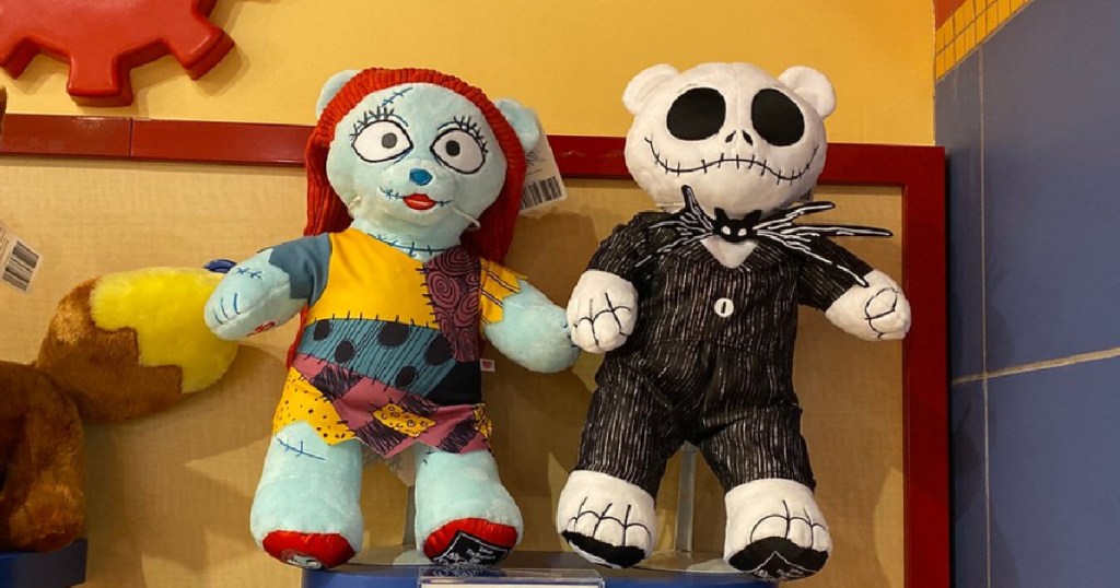 The Nightmare Before Christmas characters at Build a Bear