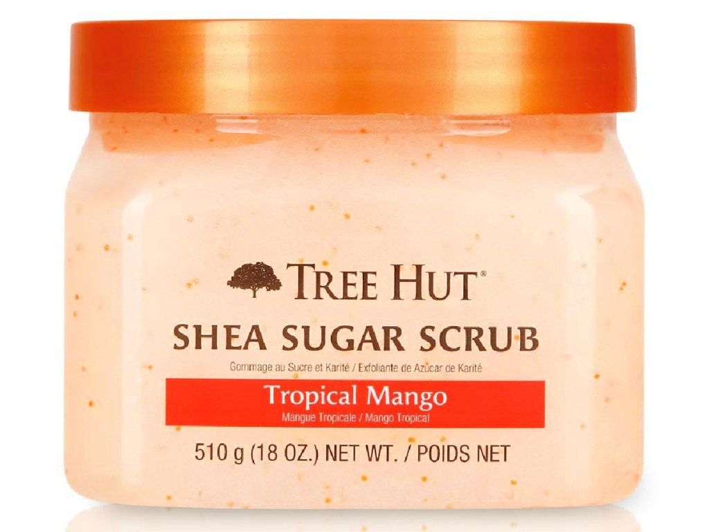 Tree Hut Shea Sugar Ultra Hydrating and Exfoliating Scrub in Tropical Mango 18-Ounce