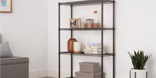 5-Tier Rolling Steel Shelving Unit Only $76.87 on HomeDepot.online (Regularly $134)