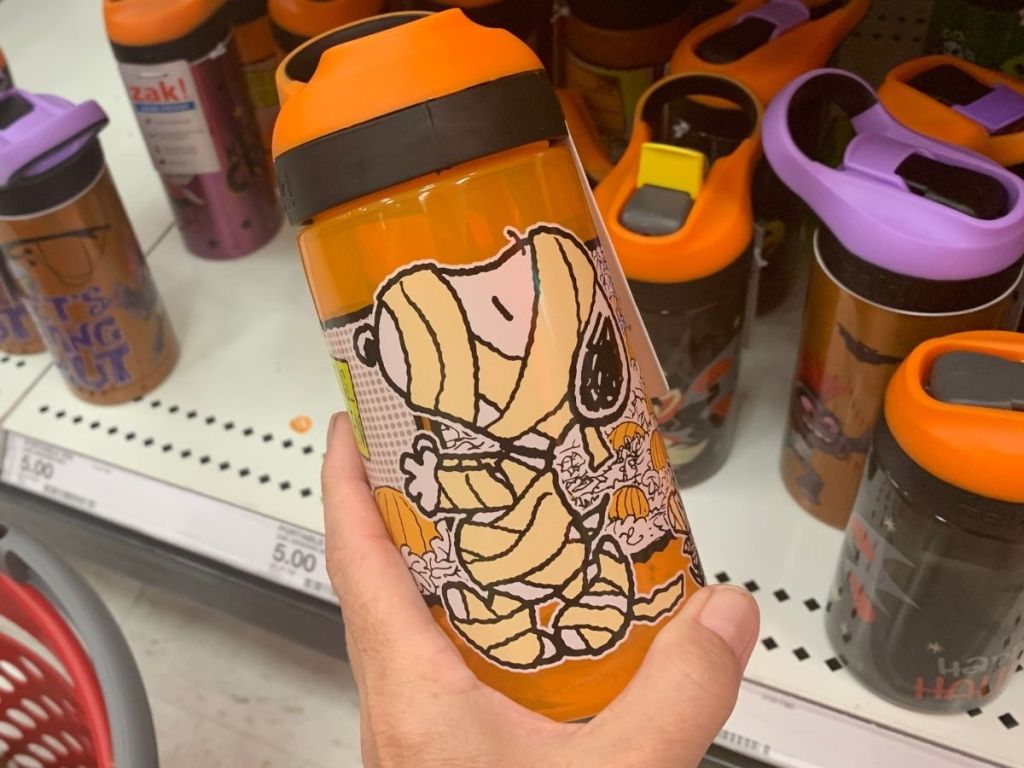 Zak! Snoopy Halloween Water Bottle 