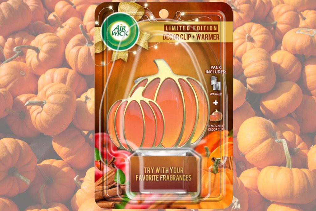 air wick pumpkin clip warmer