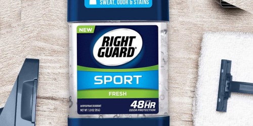 Right Guard Deodorant 6-Pack Only $9.78 Shipped on Amazon (Just $1.47 Each)