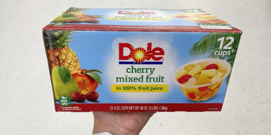 Dole Fruit Cups 12-Pack from $5.09 Shipped on Amazon (Just 42¢ Each!)