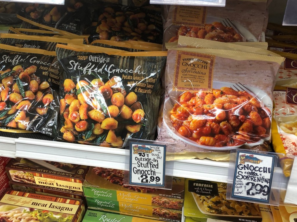 frozen gnocchi at Trader Joe's