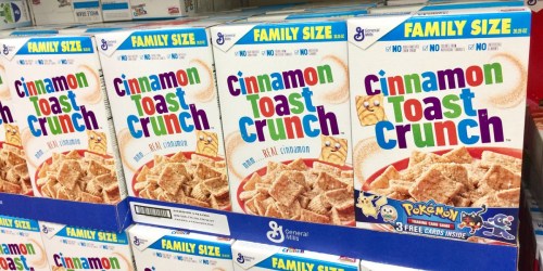 Free Cinnamon Crunch Toast Cereal After Rebate