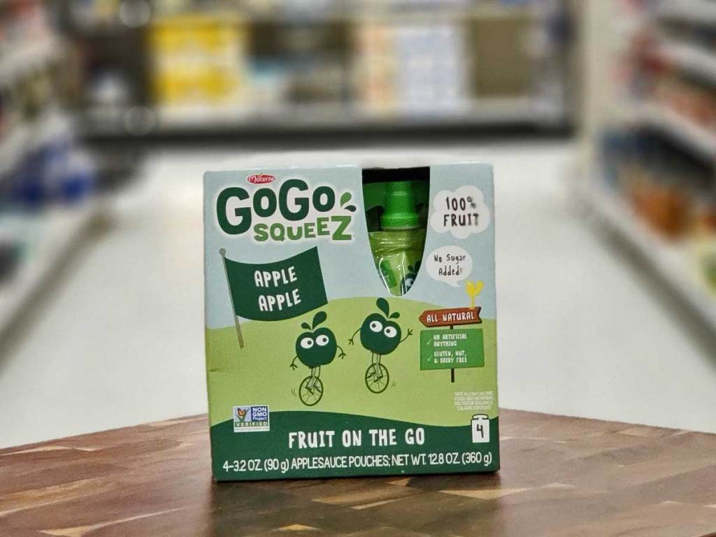 Gogo squeez applesauce