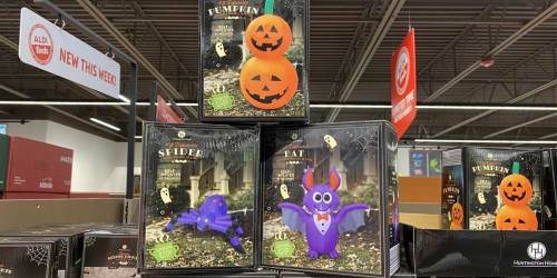 Light-Up 4′ Halloween Inflatables Just $12.99 at ALDI | Self-Inflate in Seconds