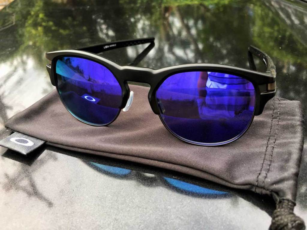 sunglases on a pouch