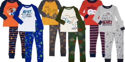 Wonder Nation Boys & Toddler 4-Piece Pajama Sets Just $9.92 on Walmart.online