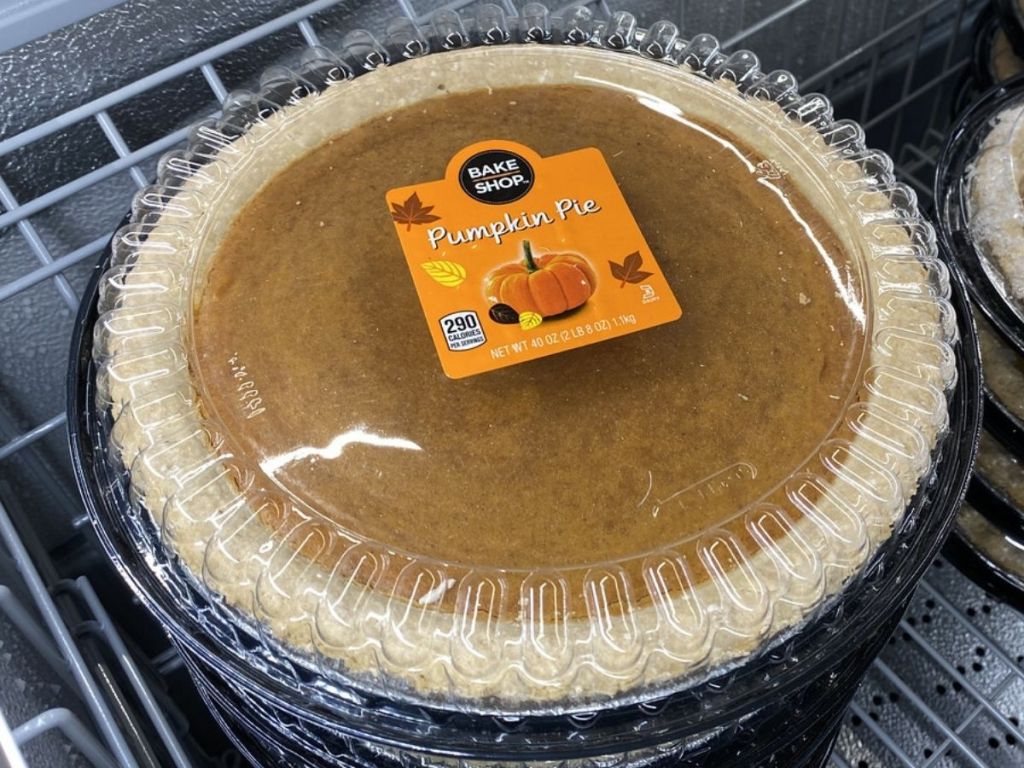 Aldi Bake Shop Pumpkin Pie