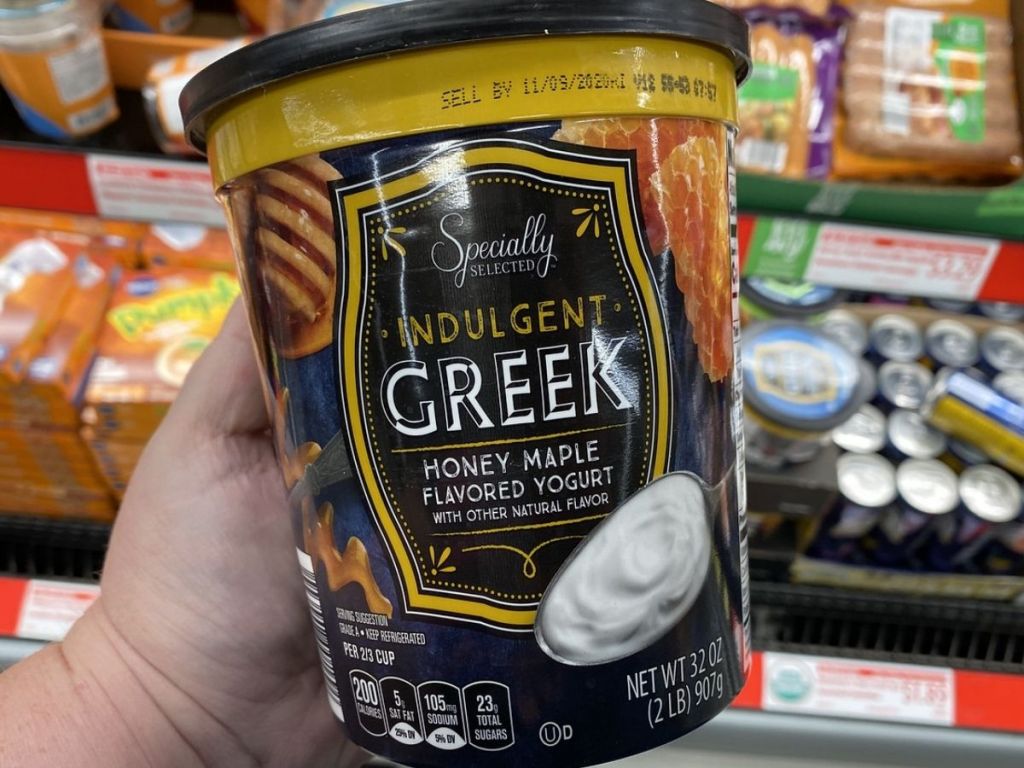 Aldi Indulgent Greek Maple Honey Yogurt