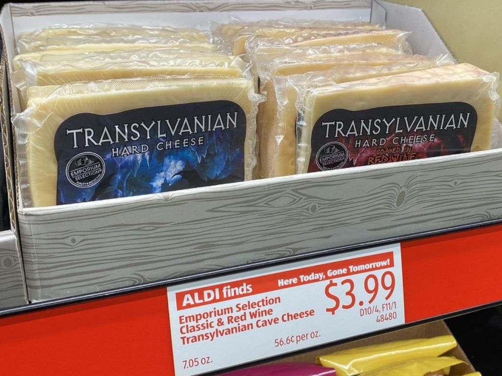 Two types of Transylvania Cheese