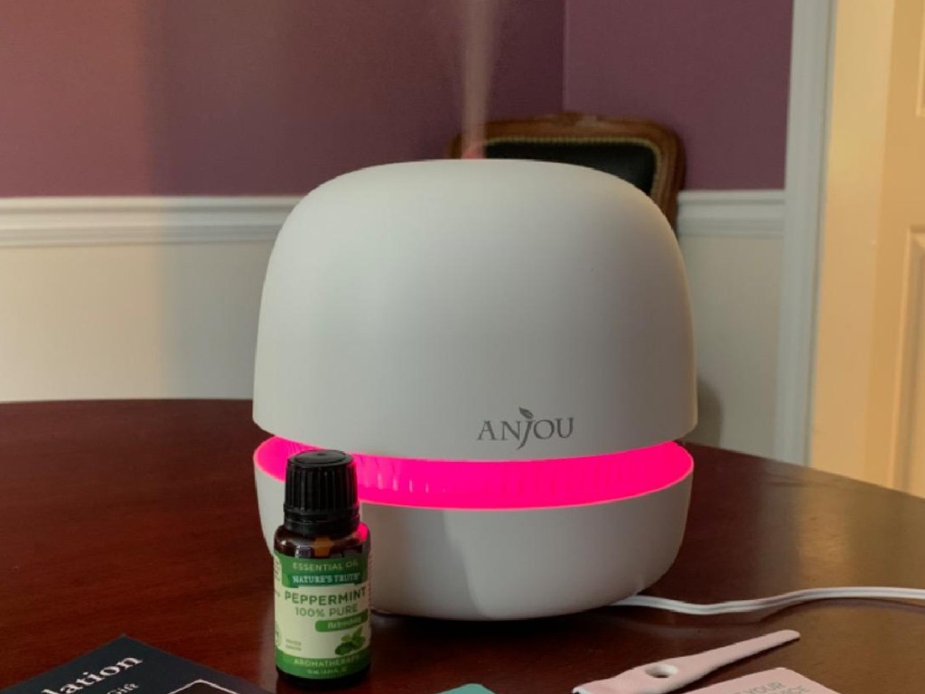 Anjou 300ml Ultrasonic Essential Oil Diffuser