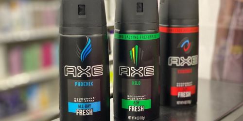 $40 Worth Of Axe, Degree & Suave Deodorant Products Just $8.31 After Cash Back & CVS Rewards