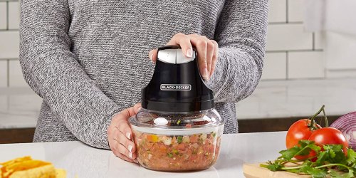 Black & Decker Food Chopper w/ 2 Glass Bowls Just $3.99 at Macy’s (Regularly $45) | Starting November 24th