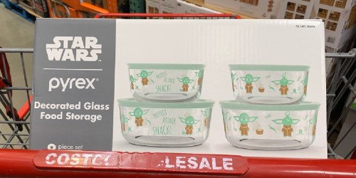 Disney & Star Wars Pyrex 8-Piece Storage Sets Only $17.99 at Costco