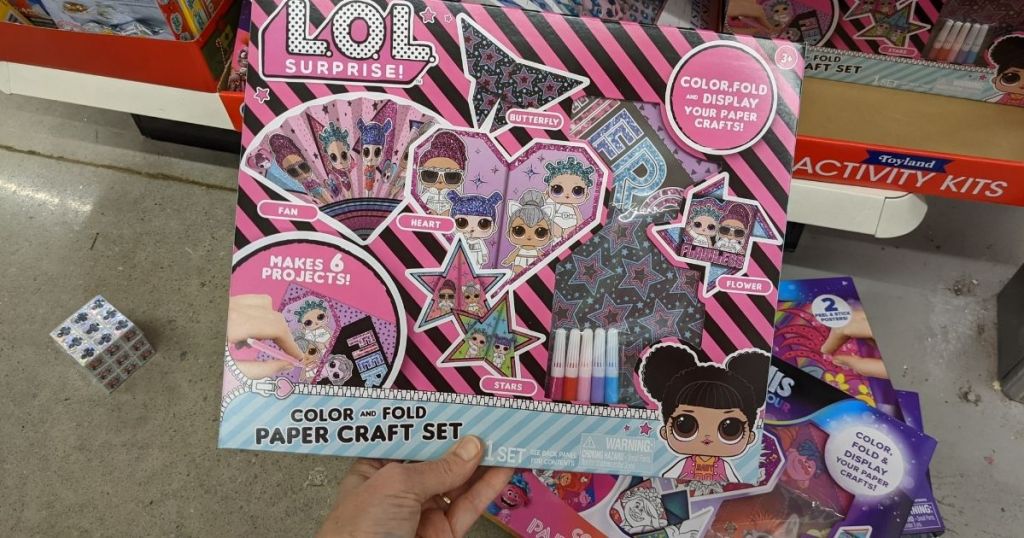 LOL Craft kit held by hand