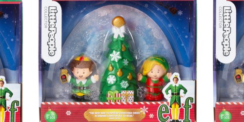 Fisher-Price Little People Elf Movie Collector’s Set Just $14.99 on Walmart.online | Fun Gift Idea