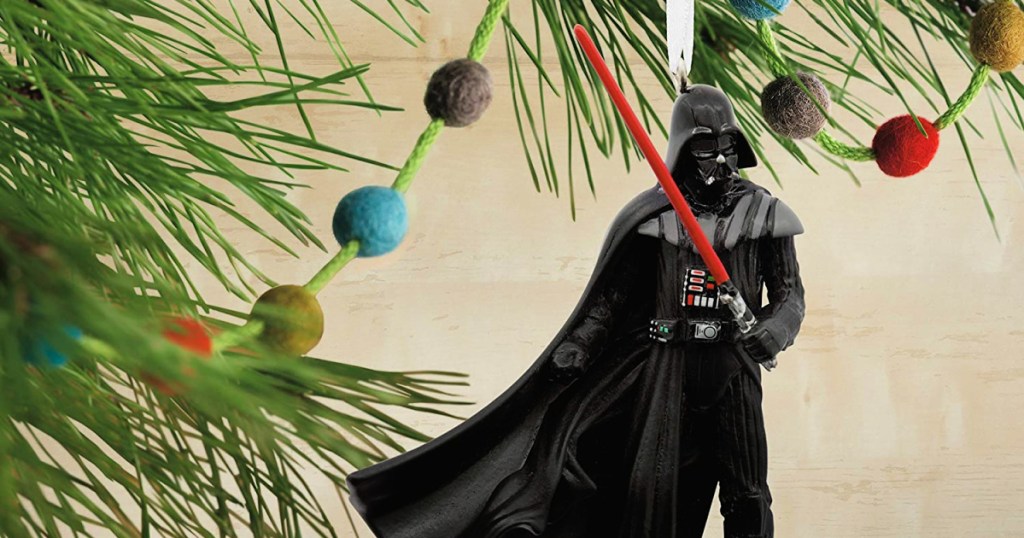 Hallmark Star Wars Darth Vader With Lightsaber Christmas Ornament